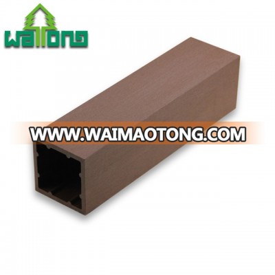 WPC wood plastic composite post used in railing fence handrail house pavilion