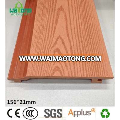 Wood Plastic Composite cladding tilesl Outdoor WPC Wall Panel