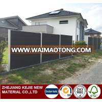 China Manufacturer WPC Fence Composite Factory Price Outdoor Garden Composite Fence Panel